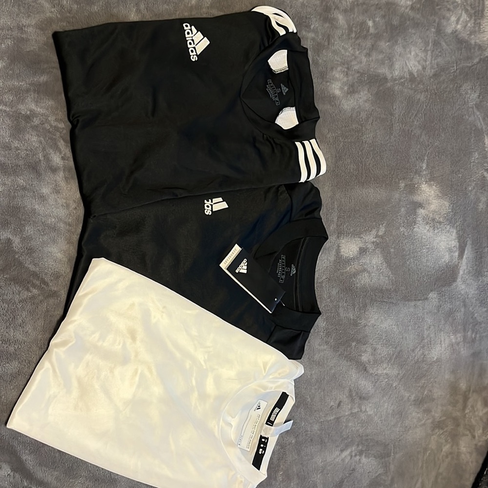 ADIDAS SOCCER SHIRT BUNDLE  - THREE!